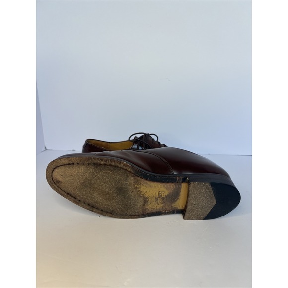 Cole‎ Haan Calhoun Mens Size 9.5D Shoes Leather Oxford Derby Mahogany Dress Wbox main image 10